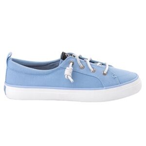Sperry Crest Vibe Light Blue Twill Sneakers
